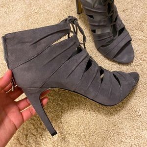 BCBG Gray Heels